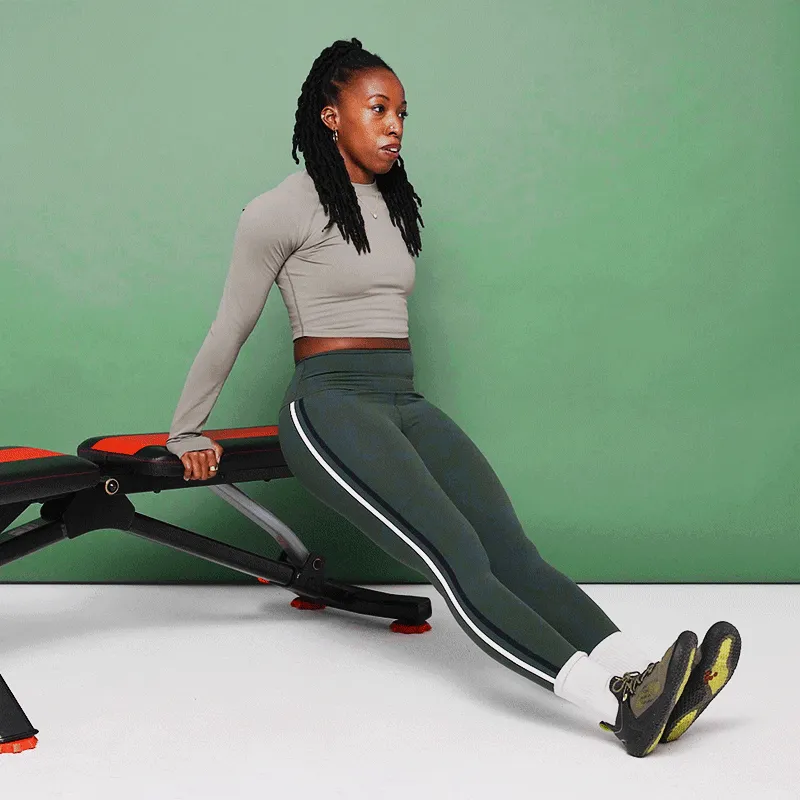 बेंच पर डुबकी