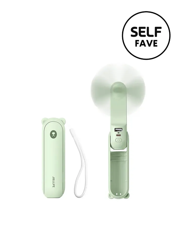 Jisulife 3in1 Handventilator in Mintgrün