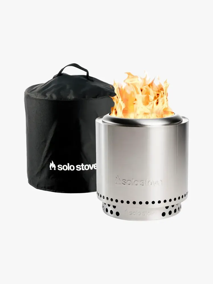 Solo Stove Ranger 2.0 in Markenkomponente auf hellgrauem Hintergrund