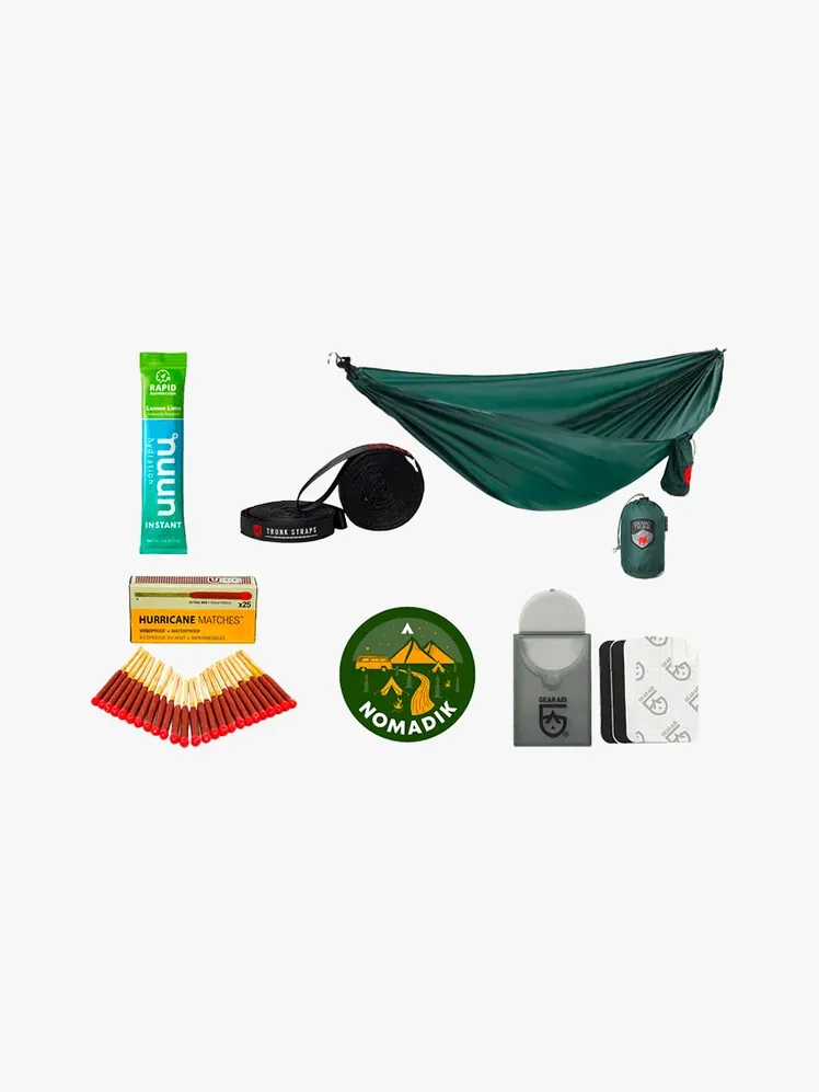 Nomadik-Abonnement in Markenkomponente auf hellgrauem Hintergrund