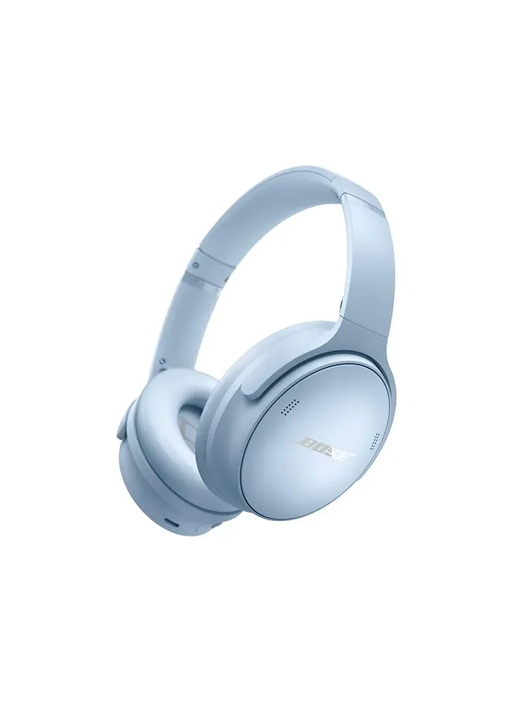 Auriculares inalámbricos con cancelación de ruido Bose QuietComfort en suave color azul cielo