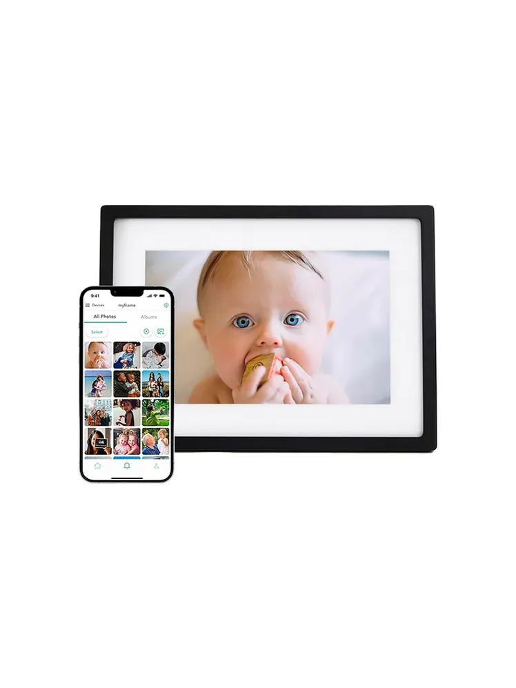 Marco de fotos digital con claraboya