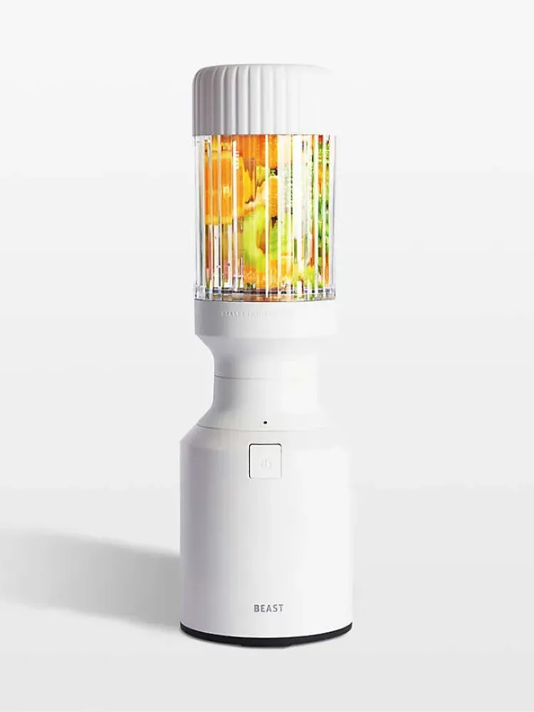 Mini licuadora Beast La imagen puede contener dispositivo Dispositivo eléctrico Electrodomésticos Mezclador Botella y agitador