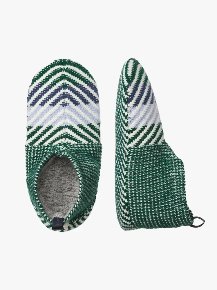 Bombas Gripper Slipper en composants de marque sur fond gris clair