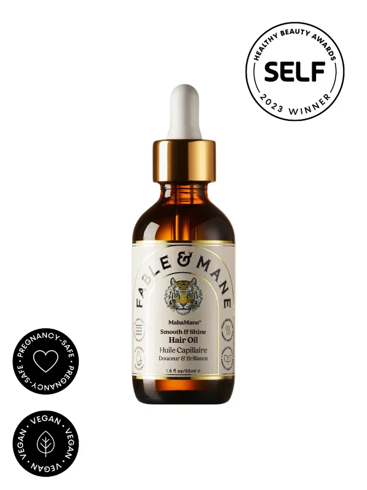 زيت شعر Fable & Mane MahaMane ناعم ولامع