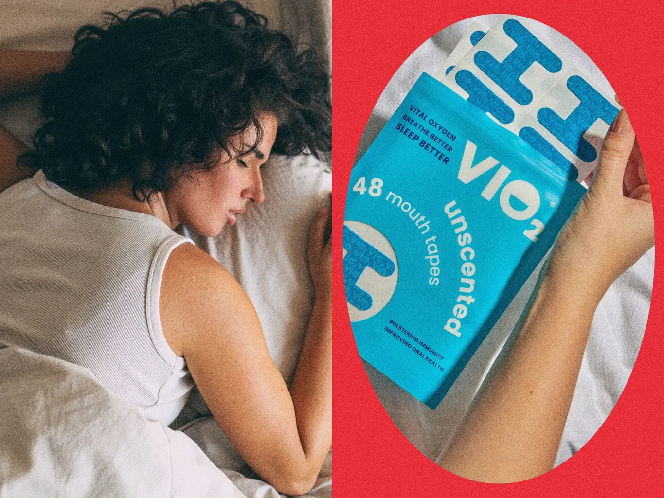 แพทย์ระบุว่าเทปปิดปากที่ดีที่สุดสำหรับการนอนหลับในปี 2568