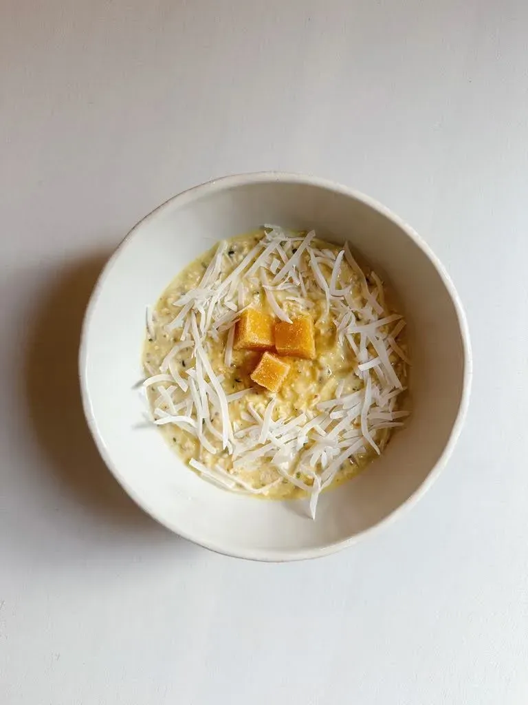 Havre med passionsfrukt och kokos