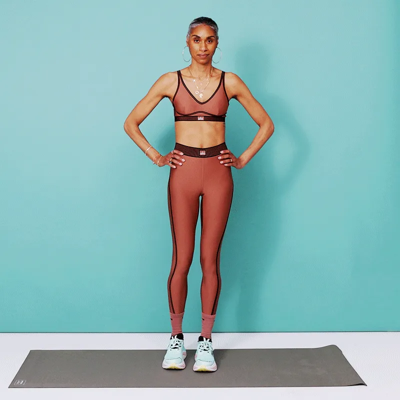 Stående höftcirklar