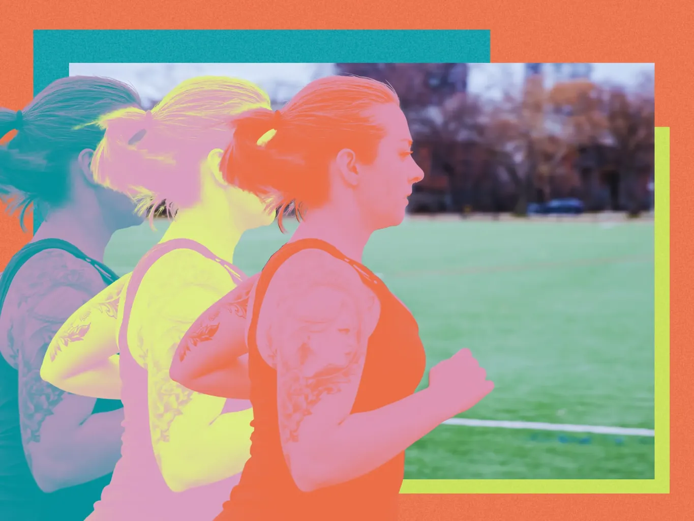 rätt löpform i grupp