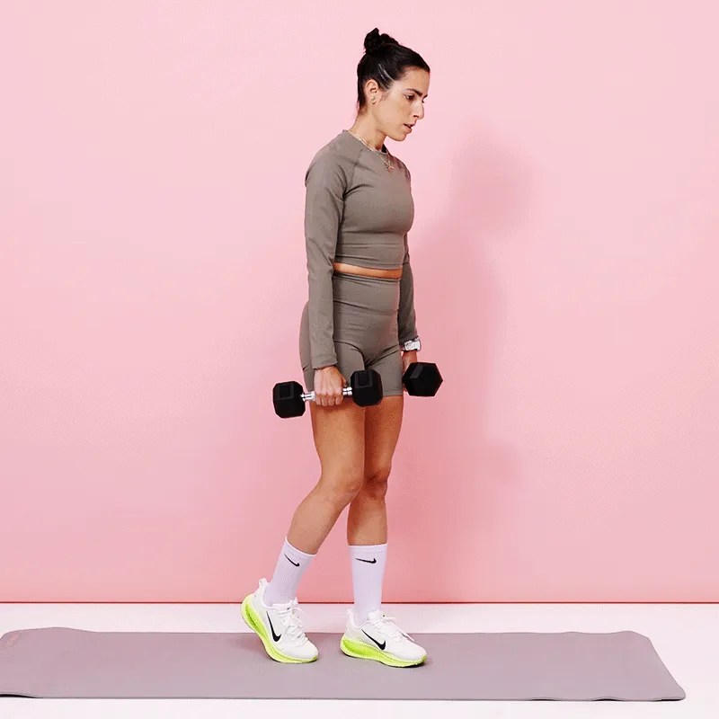 Peso muerto con pata de cabra