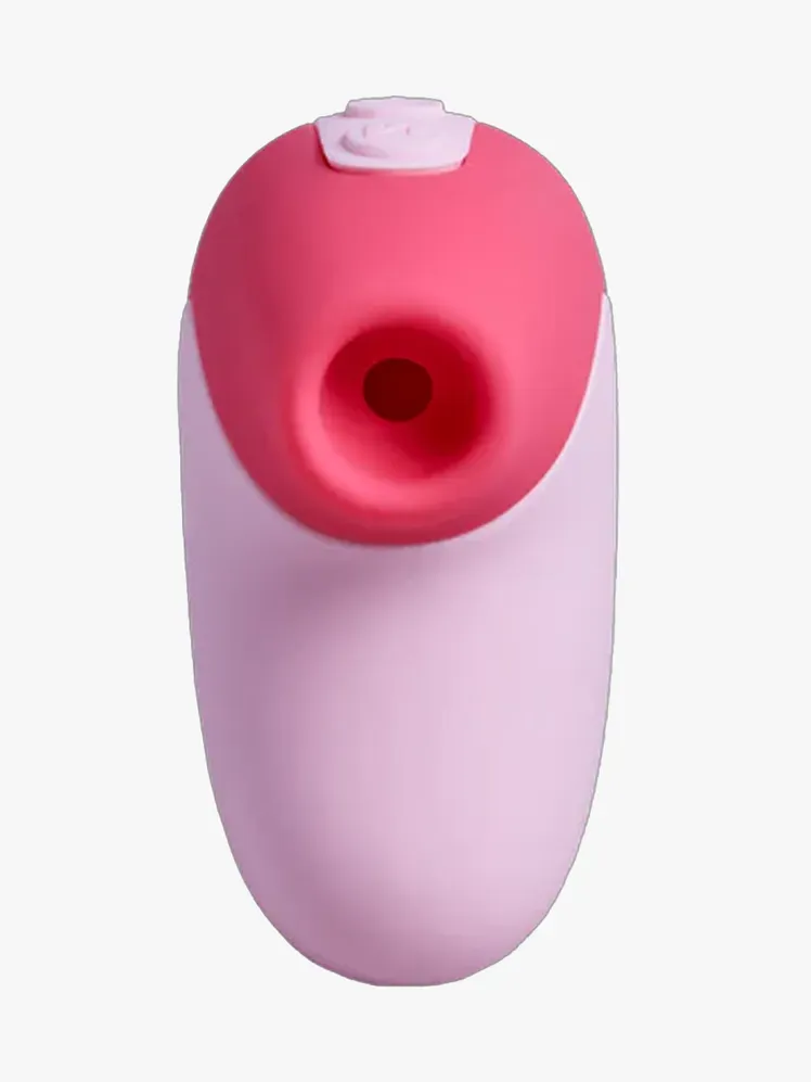 Компактна іграшка-присоска Unbound Puff Compact з фірмового компонента на світло-сірому фоні