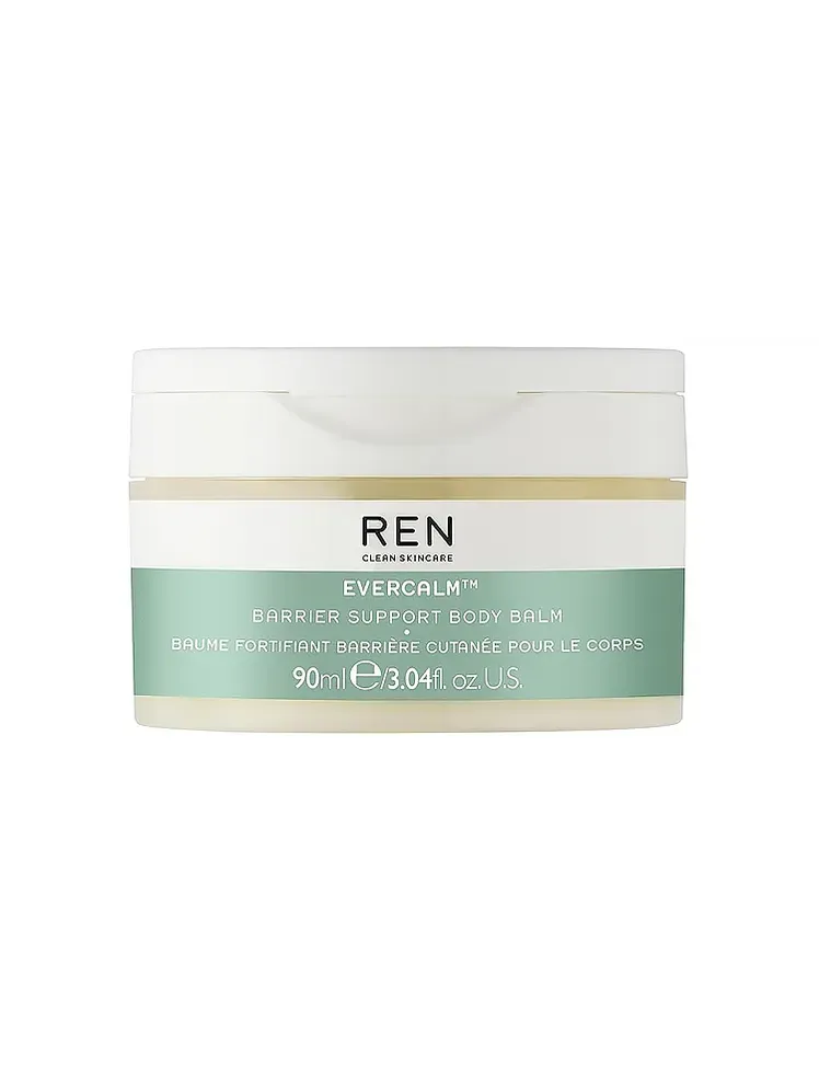 ਚਿੱਟੇ ਕੈਪ ਦੇ ਨਾਲ ਬ੍ਰਾਂਡਡ ਜਾਰ ਵਿੱਚ ਐਵਰਕਲਮ ਬੈਰੀਅਰ ਸਪੋਰਟ ਬਾਡੀ ਬਾਮ