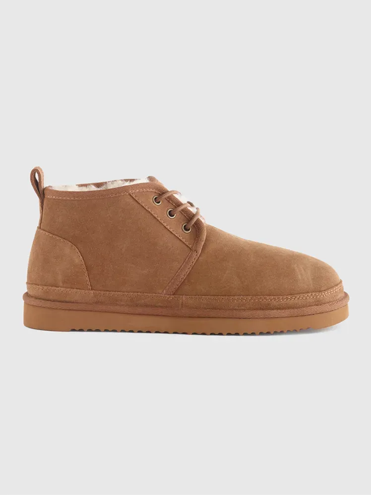 Quince Australian Shearling Chukka Bootie