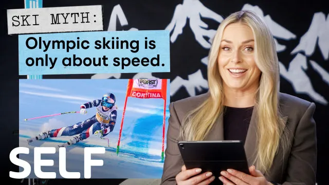 Mistrzyni olimpijska Lindsey Vonn obala każdy mit narciarski