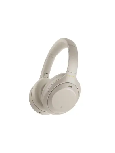 Sony WH-1000XM4 kabellose Kopfhörer mit Geräuschunterdrückung in Beige