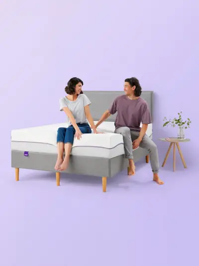 Lila Plus-Matratze (Queen-Size)