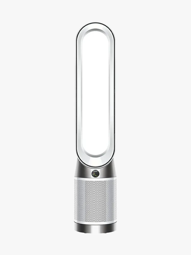 Dyson Purifier Cool Gen1 TP10 ในส่วนประกอบของแบรนด์บนพื้นหลังสีเทาอ่อน