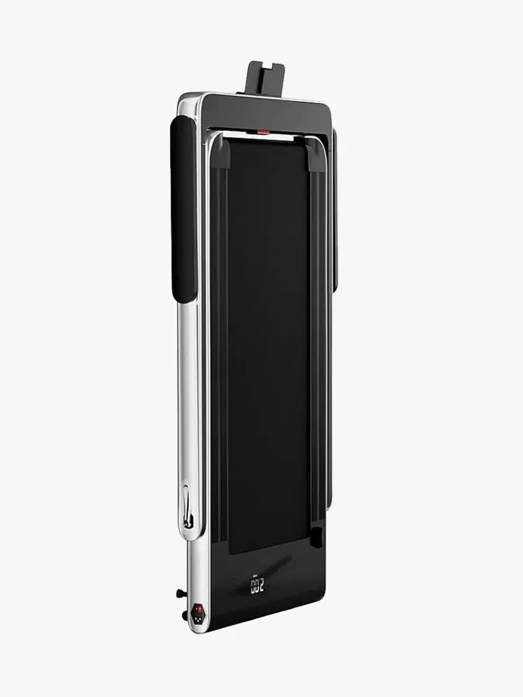 Goplus 2-u-1 sklopiva traka za trčanje u robnoj marki na svijetlo sivoj pozadini