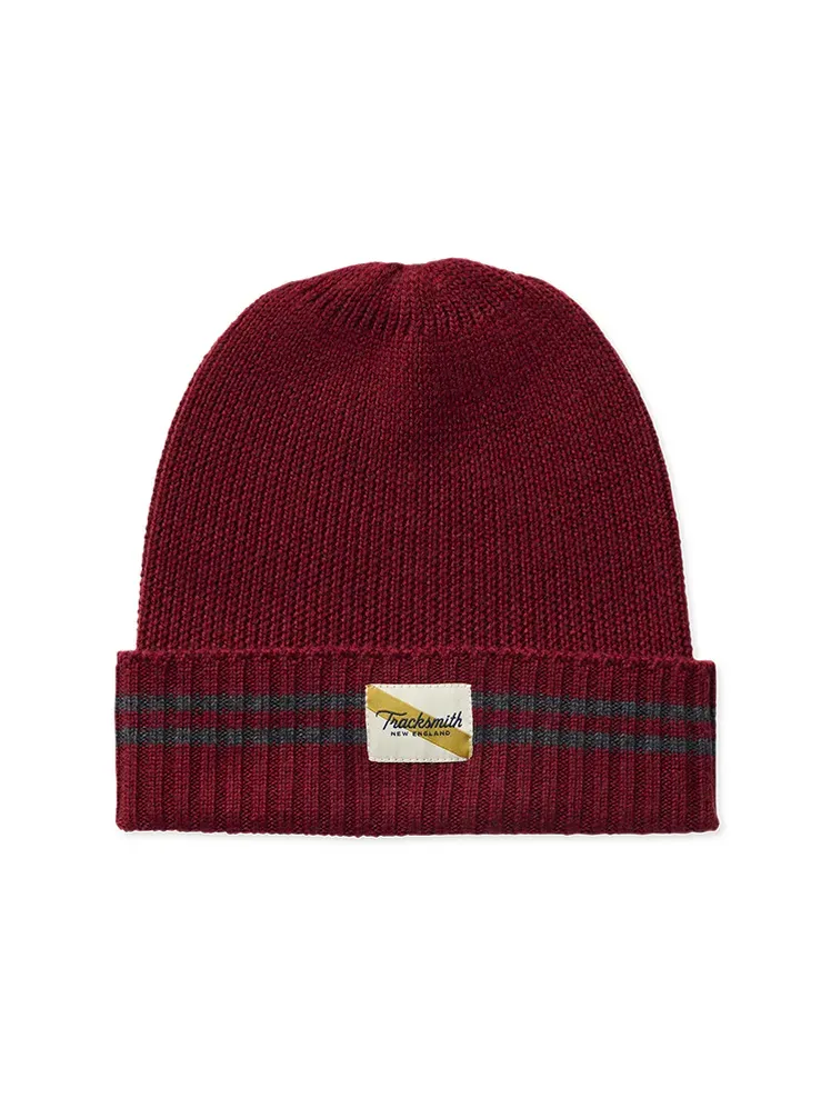 Maroon Tracksmith Varsity løpehette