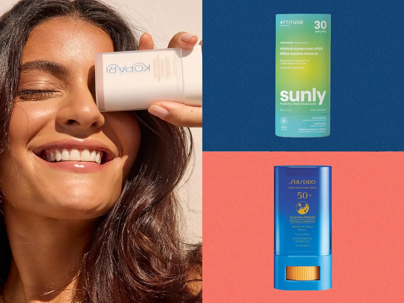 Z najboljšimi paličicami za zaščito pred soncem je ponovno nanašanje zaščitnega faktorja enostavno