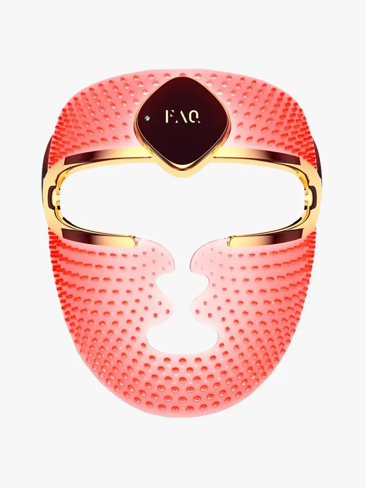 Foreo FAQ 202 i merkekomponent på en lysegrå bakgrunn