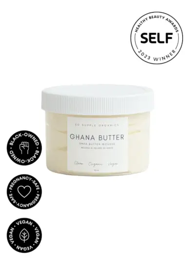 So geschmeidige Bio-Ghana-Butter