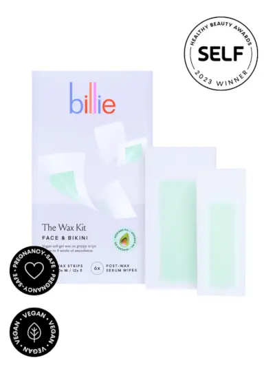 Billie The Wax Kit – Gesicht und Bikini