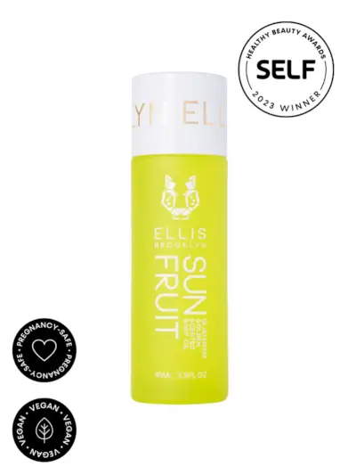 Ellis Brooklyn SUN FRUIT Glitzerndes Körperöl mit goldenem Duft