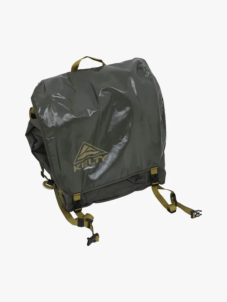 Trash Pak sötétzöld színű módon világosszürke háttérrel