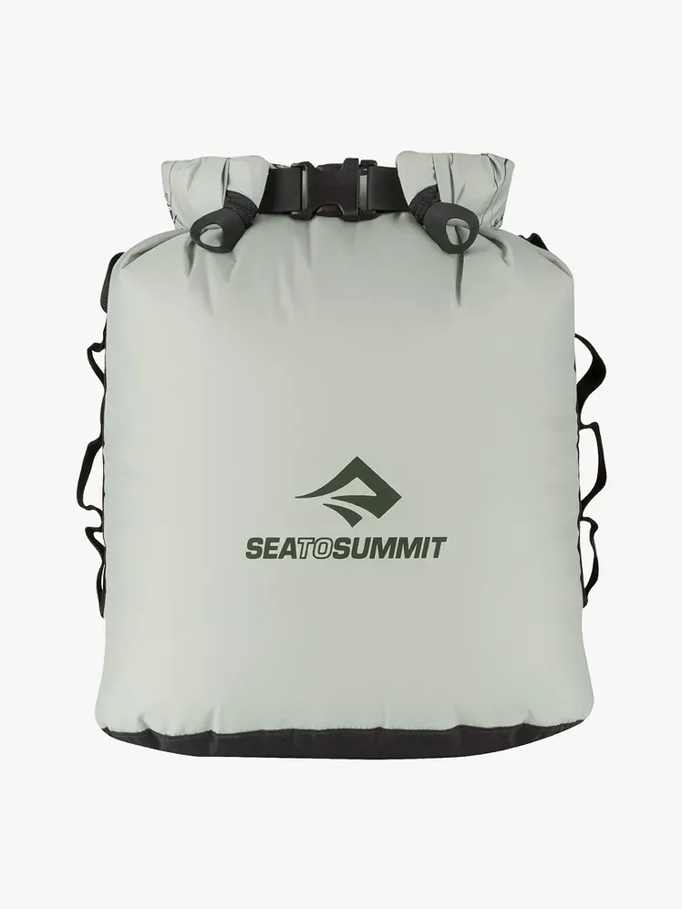 Száraz szemetes zsák lágy menta színű és fekete világosszürke alapon