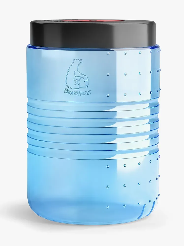 BV500 Journey Bear kanna tiszta kék színben, világosszürke alapon fekete tetővel