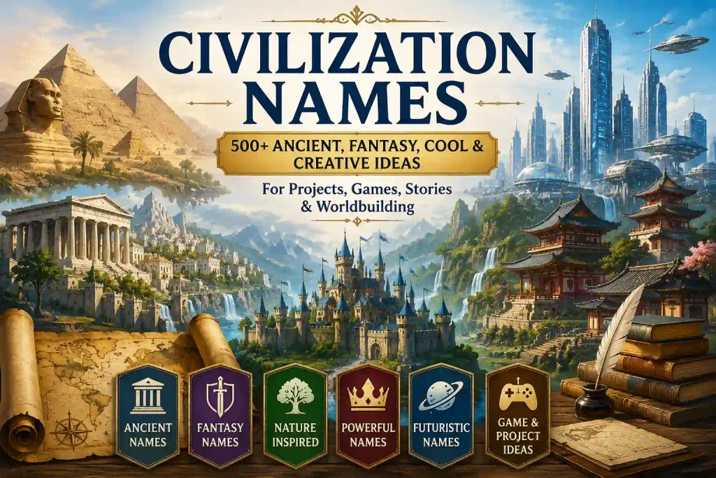 Civilization Names civilization-names